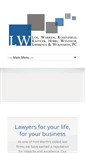 Mobile Screenshot of loewarrenlaw.com